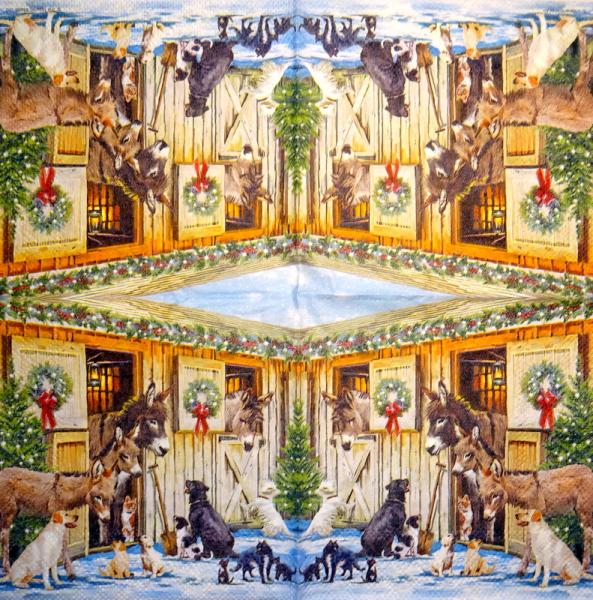 051 Horses - 3-ply - Ambiente